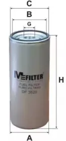DF 3520 MFILTER Топливный фильтр DF 3520 MFILTER Топливный фильтр